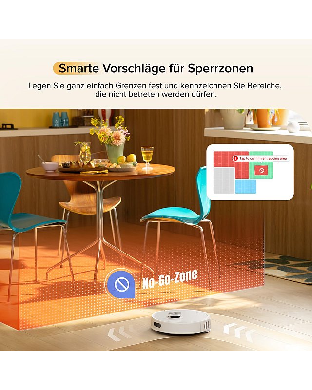 Roborock Q7 M5 Set Saug- und Wischroboter mit zusätzlichem Wischtuch*2 Stk. (Upgrade vom Q7 Max) Weiß