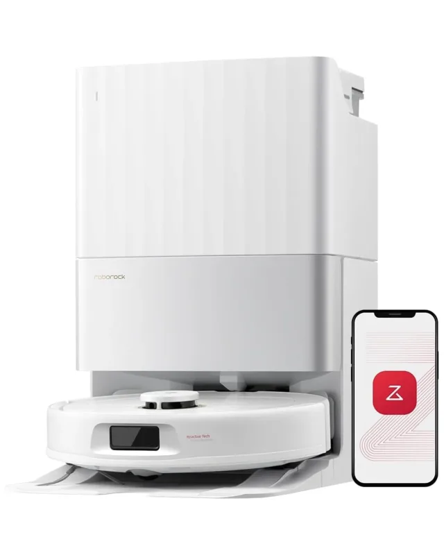 Roborock Qrevo S5V Saugroboter mit Multifunktions-Dockingstation Weiß