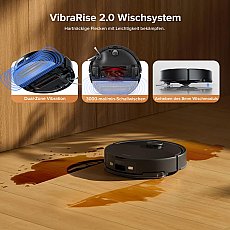 Roborock Q10 S5 Saug- und Wischroboter Schwarz