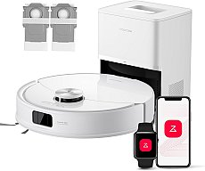 Roborock Q10 S5 Set Saug- und Wischroboter mit zusätzlichem Wischtuch*2 Stk. Weiß