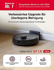 Roborock Q7 L5 Saug- und Wischroboter (Upgrade vom Q5 Pro) Schwarz
