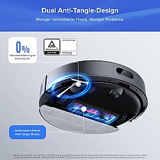 Roborock Q7 L5+ Saug- und Wischroboter mit Auto-Entleerungsstation Schwarz