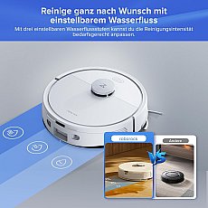 Roborock Q7 L5+ Saug- und Wischroboter mit Auto-Entleerungsstation Weiß