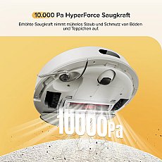 Roborock Q7 M5 Set Saug- und Wischroboter mit zusätzlichem Wischtuch*2 Stk. (Upgrade vom Q7 Max) Weiß