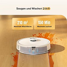 Roborock Q7 M5 Saug- und Wischroboter (Upgrade vom Q7 Max) Weiß