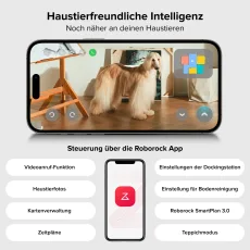 Roborock Qrevo Curv 2 Pro Saug- & Wischroboter, 25.000 Pa Saugkraft, 100 °C Heißwasser-Wäsche