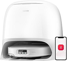 Roborock Qrevo CurvX Saugroboter mit Multifunktions-Dockingstation 3.0 Thermo+, 22.000 Pa HyperForce®-Saugkraft