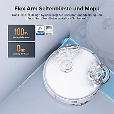 Roborock Qrevo Edge S5A Saugroboter (verbessert von Qrevo Pro) mit Multifunktions-Dockingstation 3.0 Weiß