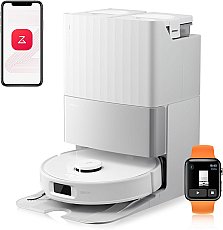 Roborock Qrevo Edge S5A Saugroboter (verbessert von Qrevo Pro) mit Multifunktions-Dockingstation 3.0 Weiß