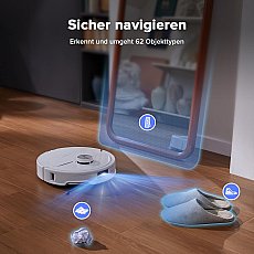 Roborock Qrevo Master Saugroboter mit Multifunktions-Dockingstation 3.0 Weiß (Generalüberholt – 90 % wie neu)