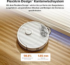 Roborock Qrevo Pro Saugroboter mit Multifunktions-Dockingstation 2.0 Weiß (Generalüberholt – 90 % wie neu)
