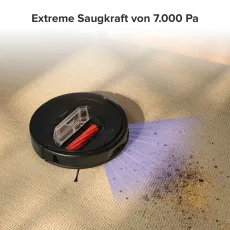 Roborock Qrevo Pro Saugroboter mit Multifunktions-Dockingstation 2.0 Schwarz (Generalüberholt – 90 % wie neu)