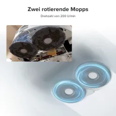 Roborock Qrevo Pro Saugroboter mit Multifunktions-Dockingstation 2.0 Schwarz (Generalüberholt – 90 % wie neu)