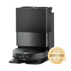 Roborock Qrevo Slim Saugroboter mit Multifunktions-Dockingstation 3.0 Schwarz (Generalüberholt – 90 % wie neu)