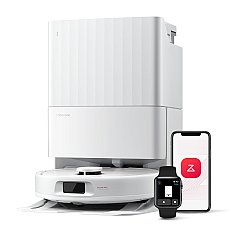 Roborock QV 35A Saugroboter mit Multifunktionsdock Weiß