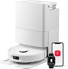 Roborock QV 35S Saugroboter mit Multifunktions-Dockingstation Weiß